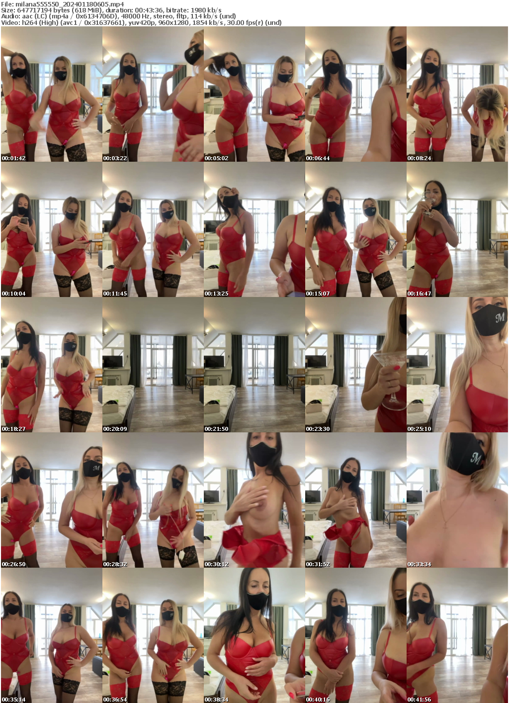 Preview thumb from milana555550 on 2024-01-18 @ bongacams