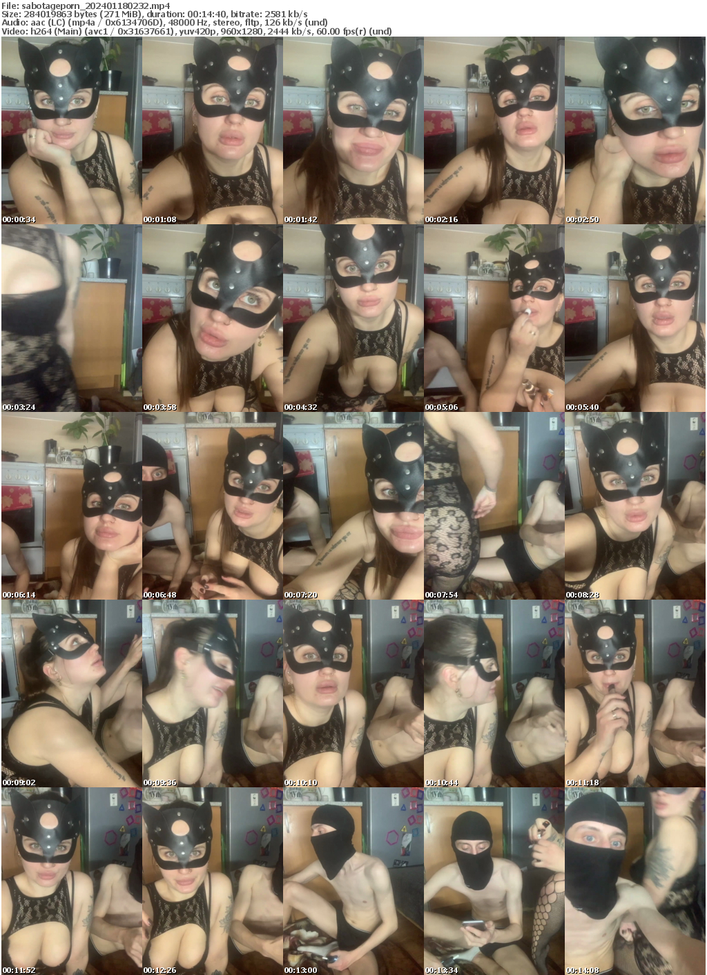 Preview thumb from sabotageporn on 2024-01-18 @ bongacams