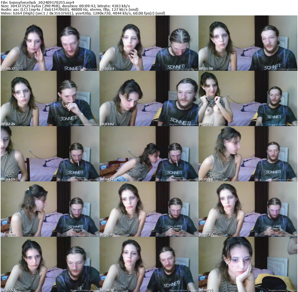 Preview thumb from bunnyforcehub on 2024-09-17 @ bongacams
