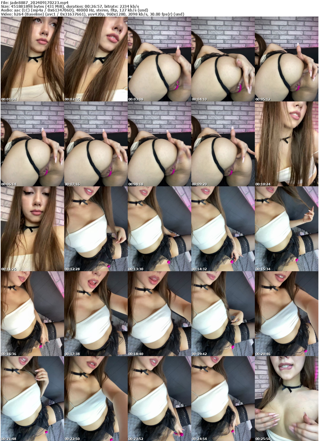 Preview thumb from jade8887 on 2024-09-17 @ bongacams