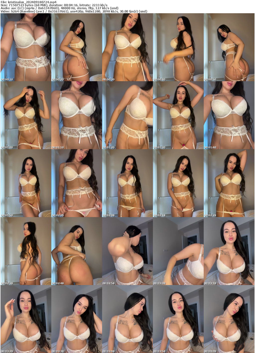 Preview thumb from kristinalux on 2024-09-18 @ bongacams