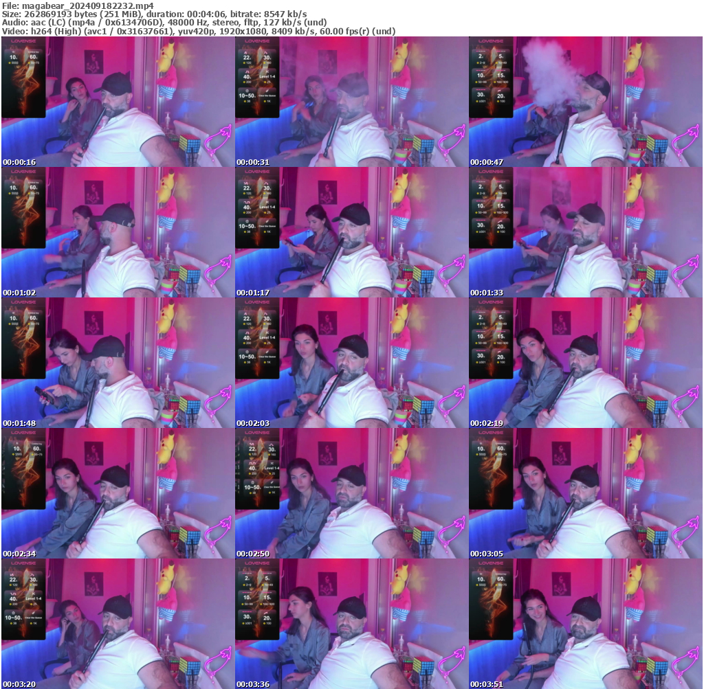 Preview thumb from magabear on 2024-09-18 @ bongacams