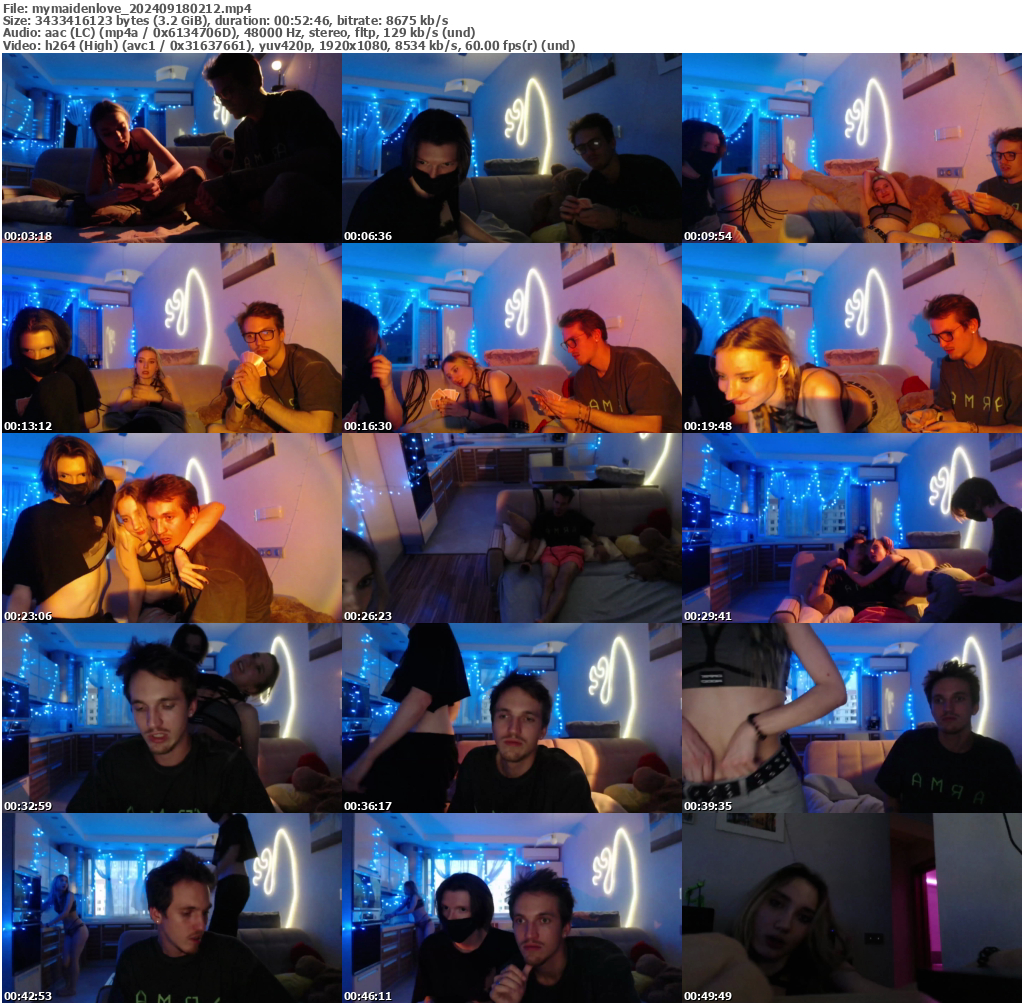 Preview thumb from mymaidenlove on 2024-09-18 @ bongacams