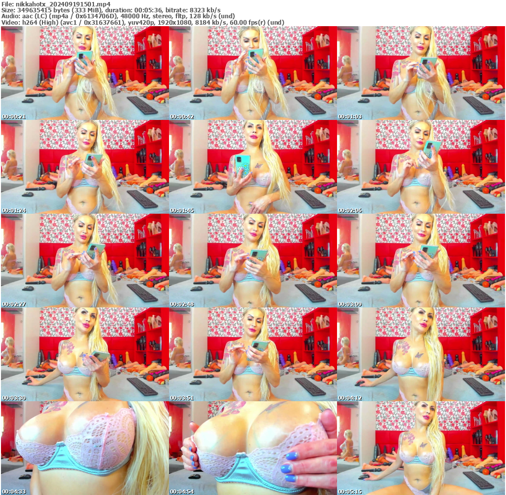 Preview thumb from nikkahotx on 2024-09-19 @ bongacams