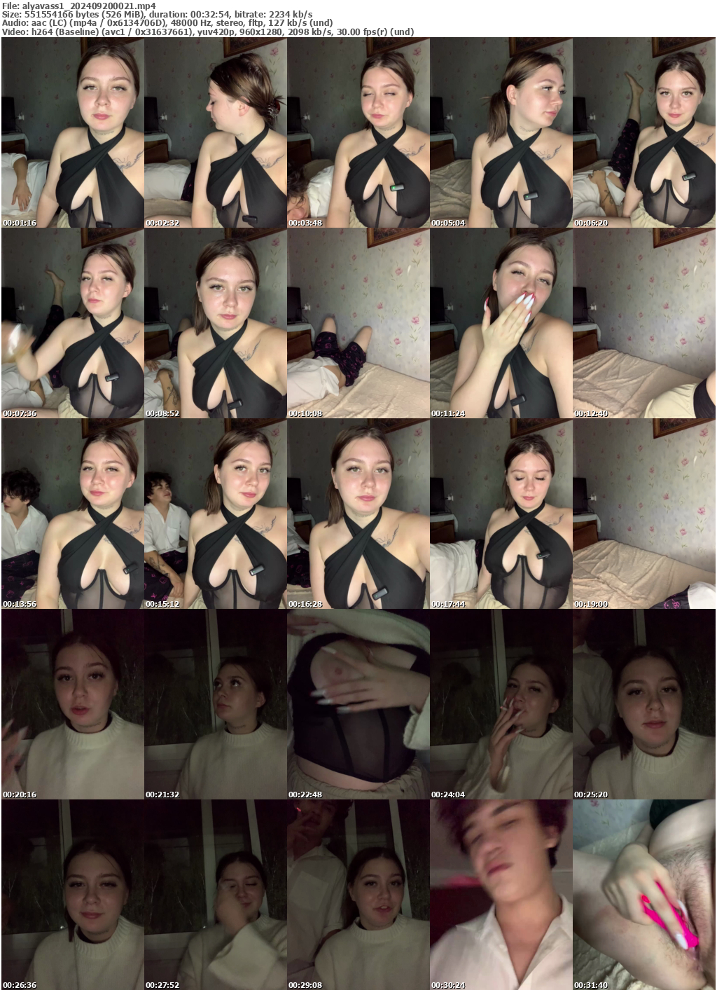 Preview thumb from alyavass1 on 2024-09-20 @ bongacams