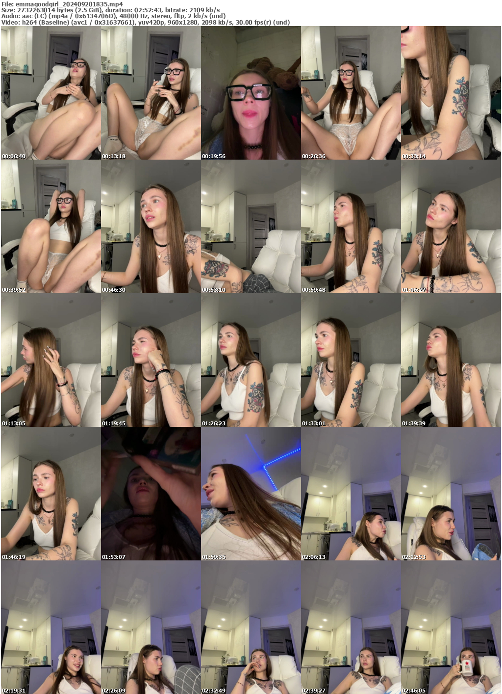 Preview thumb from emmagoodgirl on 2024-09-20 @ bongacams