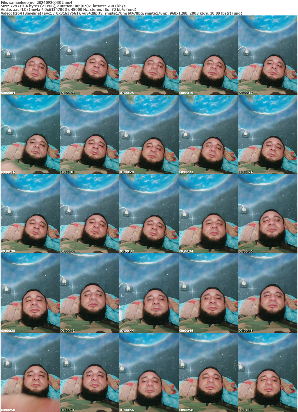 Preview thumb from samuelgeorge on 2024-09-20 @ bongacams