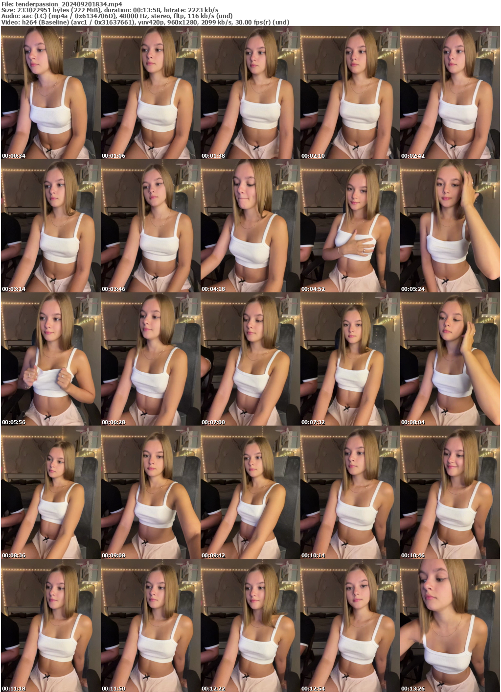 Preview thumb from tenderpassion on 2024-09-20 @ bongacams