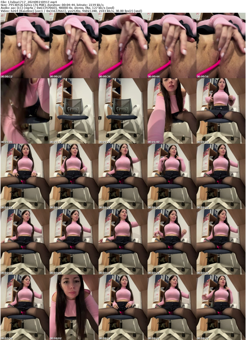 Preview thumb from 17alisa1717 on 2024-09-21 @ bongacams