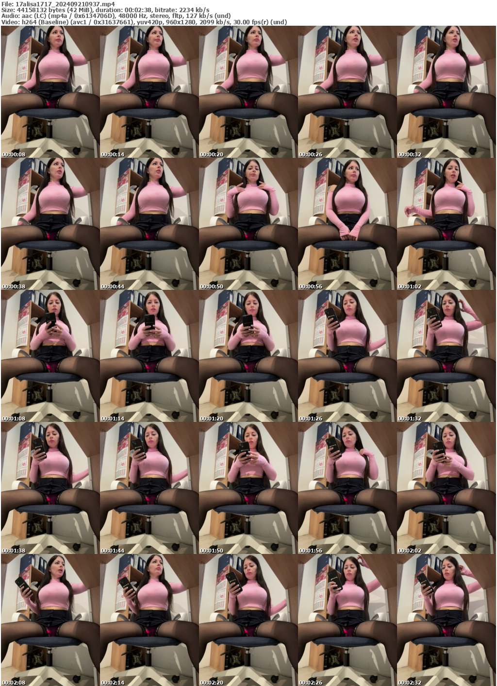 Preview thumb from 17alisa1717 on 2024-09-21 @ bongacams