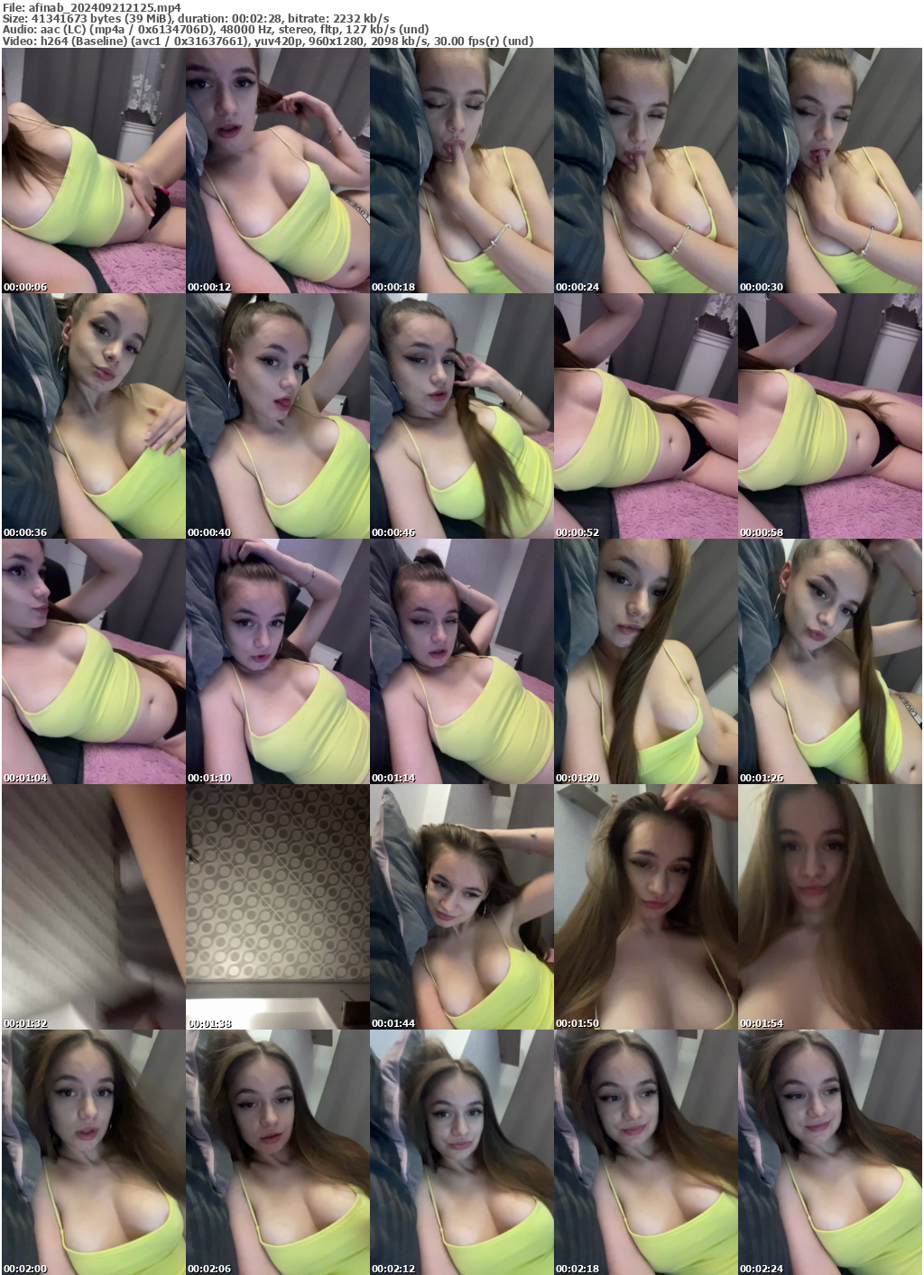 Preview thumb from afinab on 2024-09-21 @ bongacams