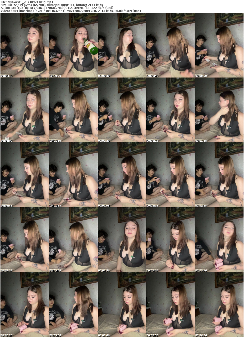 Preview thumb from alyavass1 on 2024-09-21 @ bongacams