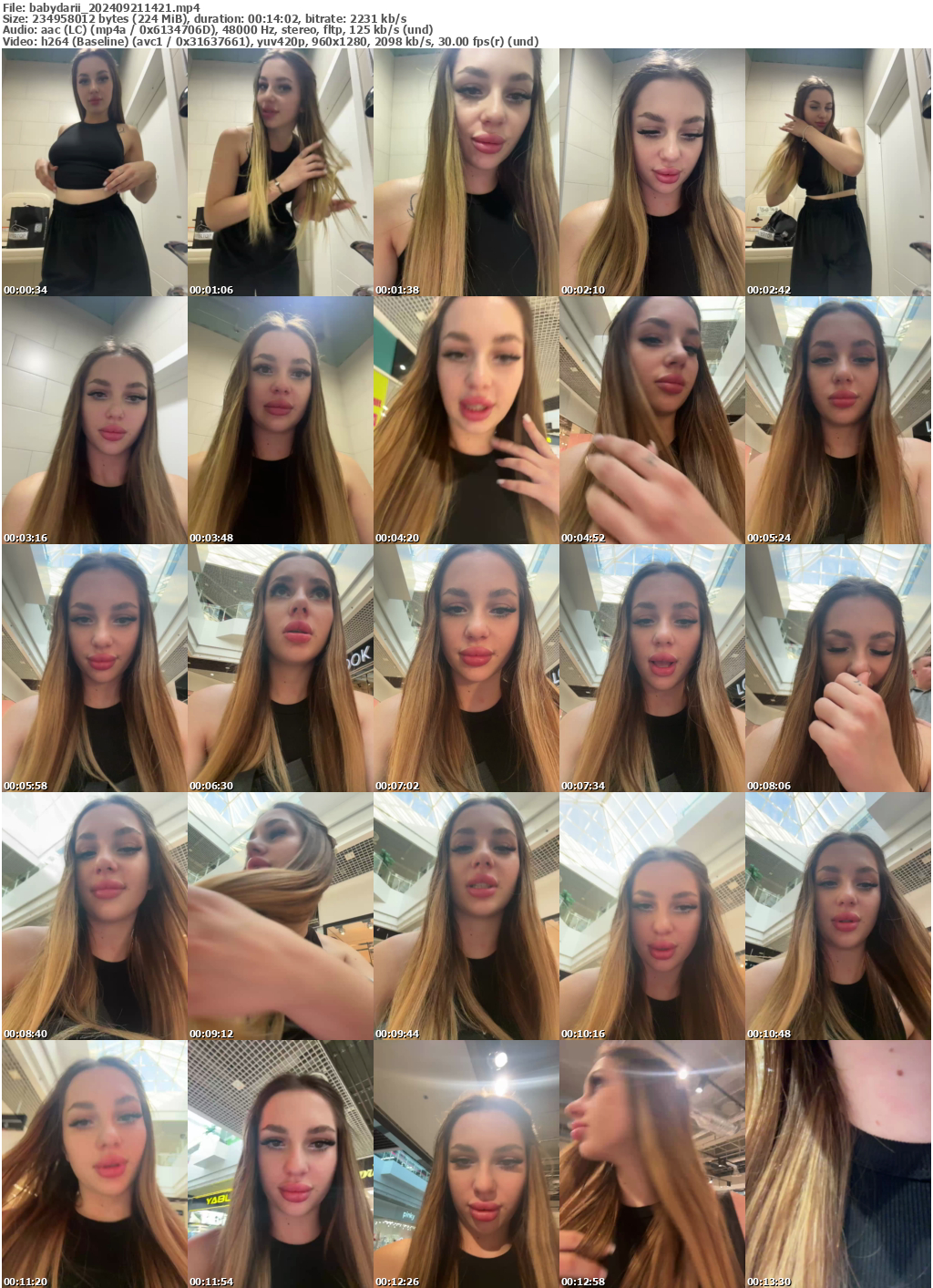 Preview thumb from babydarii on 2024-09-21 @ bongacams