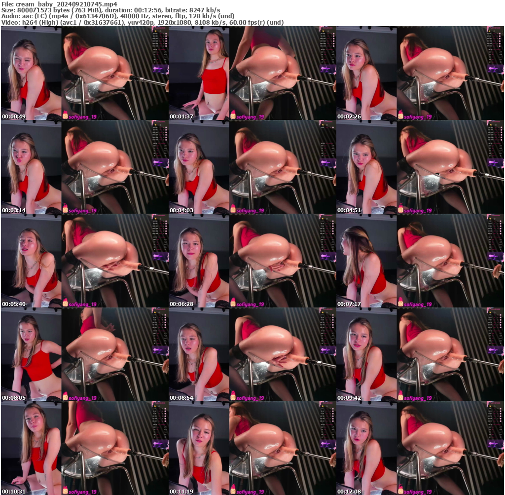 Preview thumb from cream_baby on 2024-09-21 @ bongacams