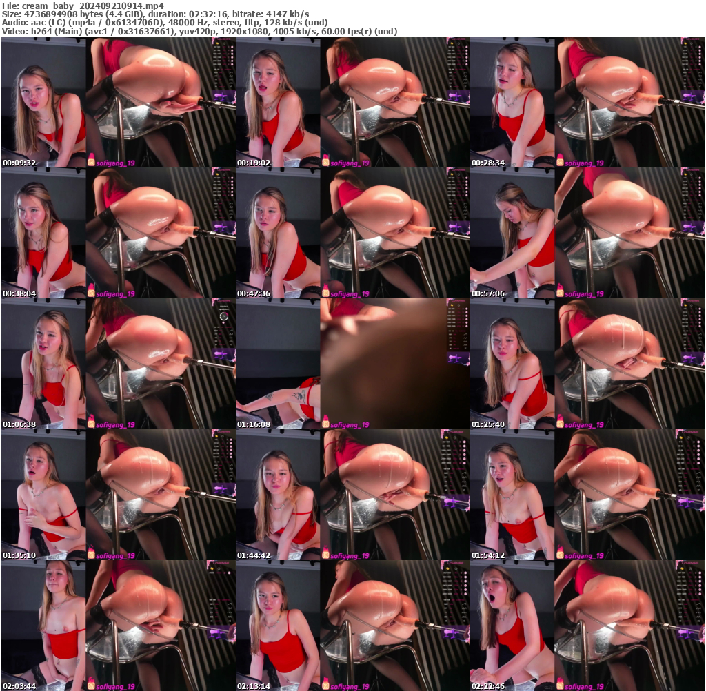 Preview thumb from cream_baby on 2024-09-21 @ bongacams