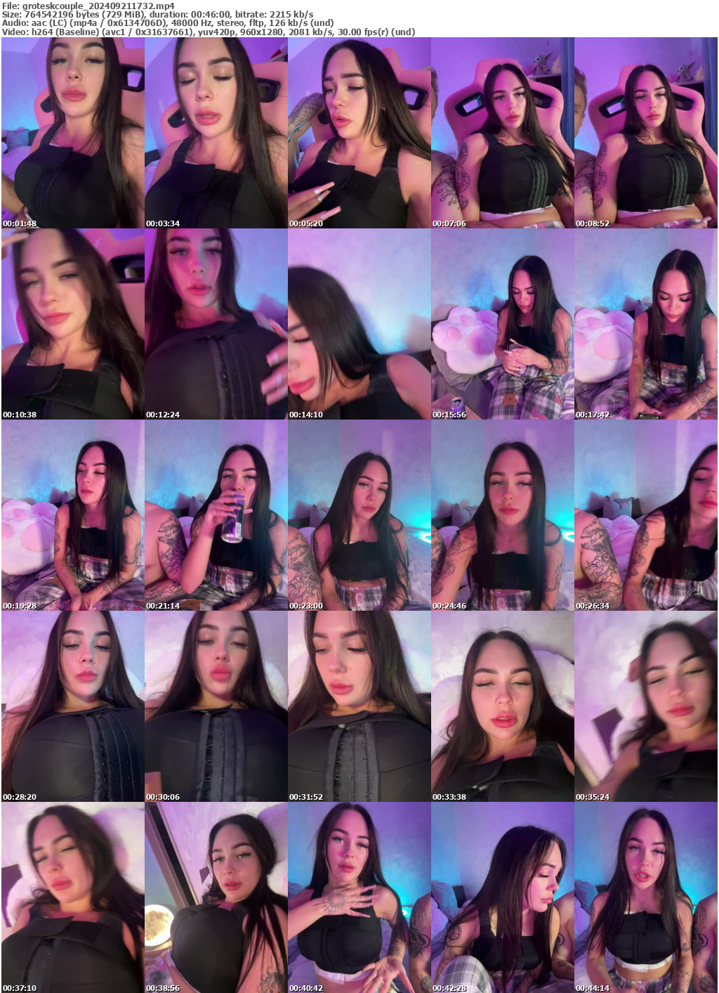 Preview thumb from groteskcouple on 2024-09-21 @ bongacams