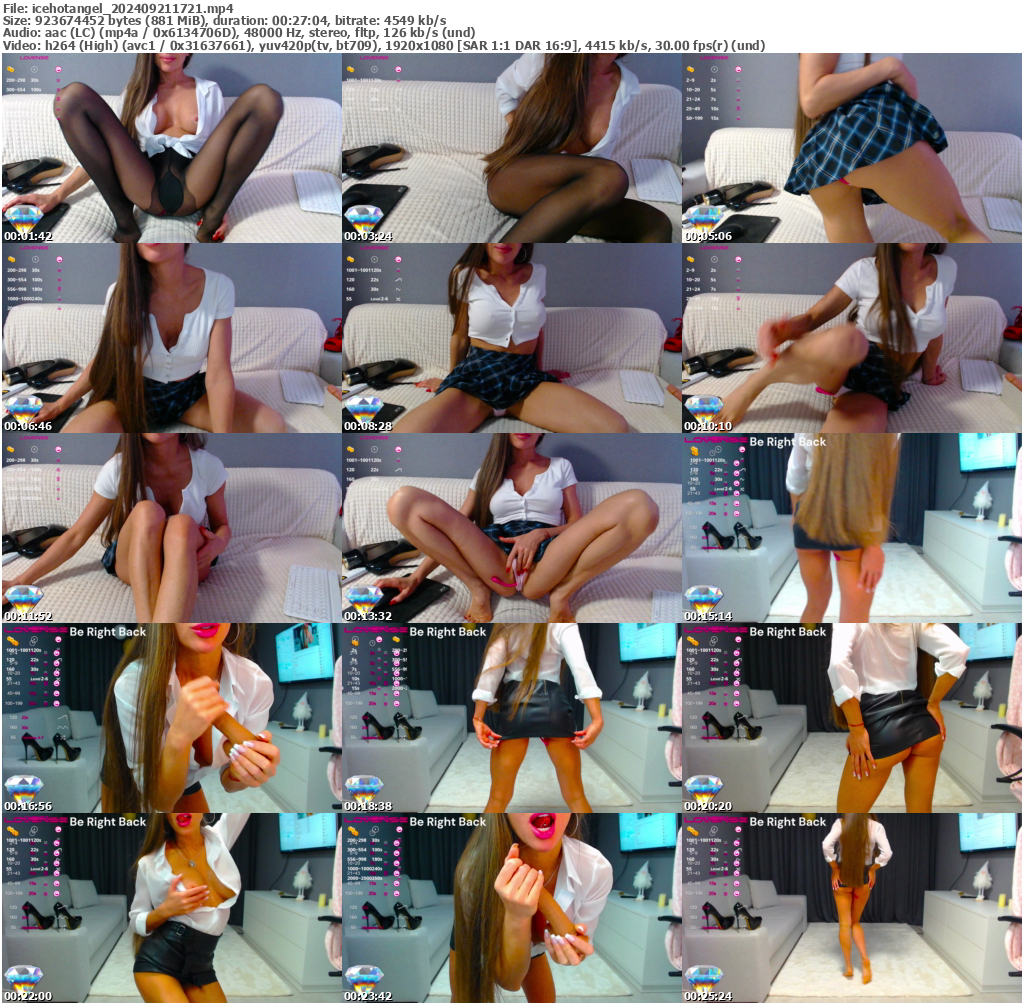 Preview thumb from icehotangel on 2024-09-21 @ bongacams