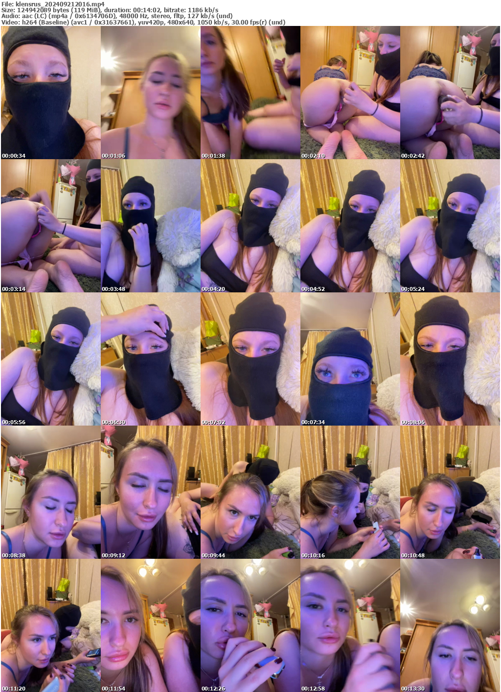 Preview thumb from klensrus on 2024-09-21 @ bongacams