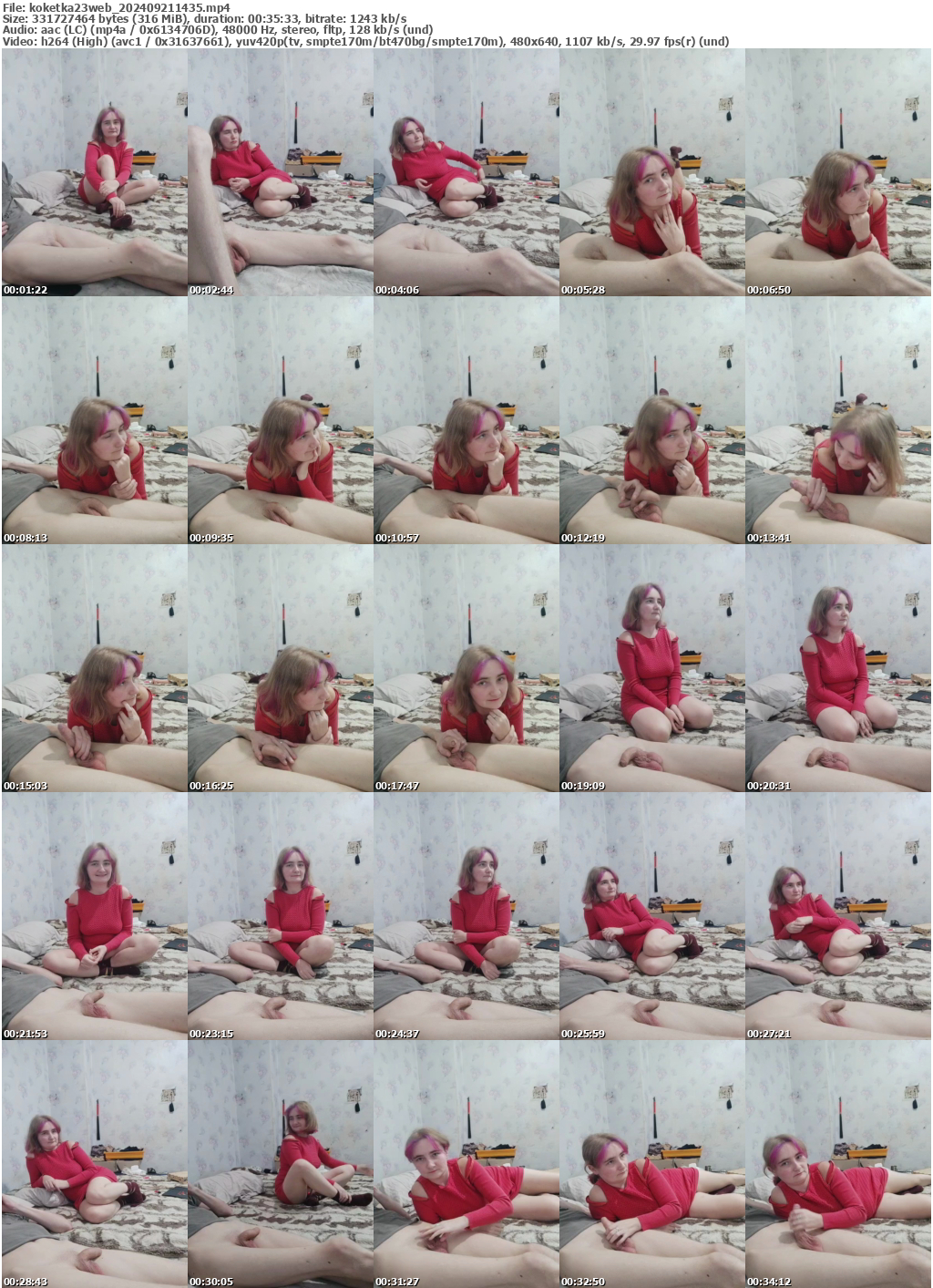 Preview thumb from koketka23web on 2024-09-21 @ bongacams