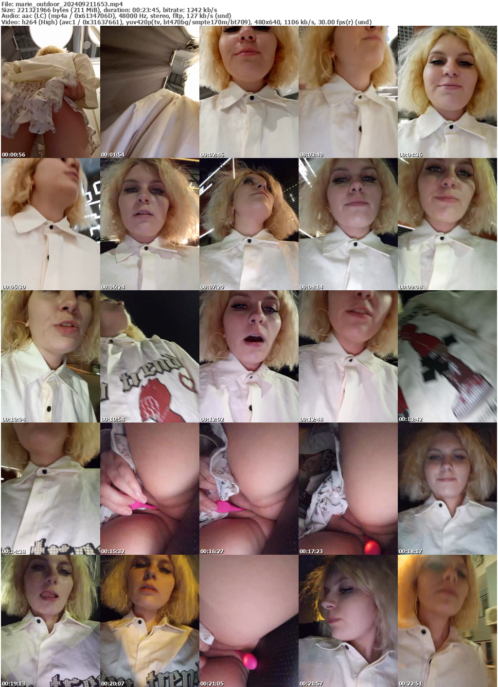 Preview thumb from marie_outdoor on 2024-09-21 @ bongacams