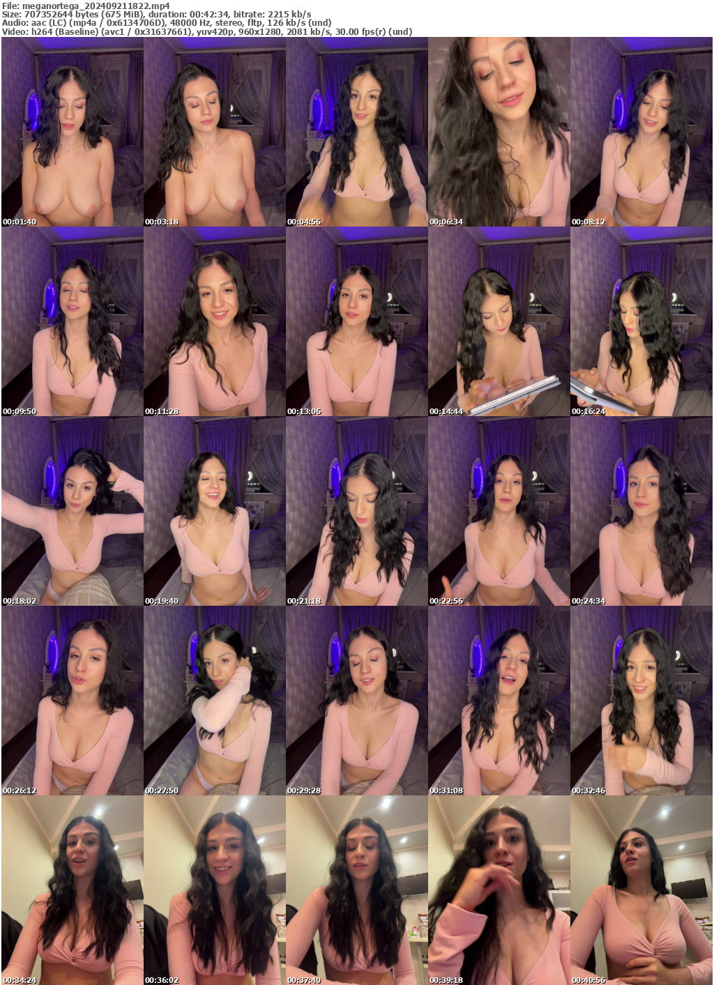 Preview thumb from meganortega on 2024-09-21 @ bongacams