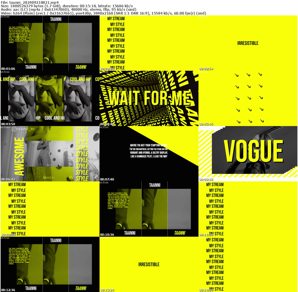 Preview thumb from taanni on 2024-09-21 @ bongacams