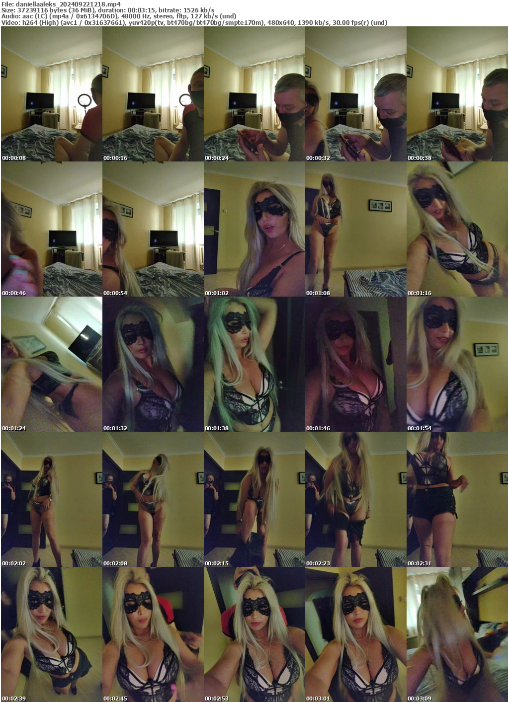 Preview thumb from daniellaaleks on 2024-09-22 @ bongacams