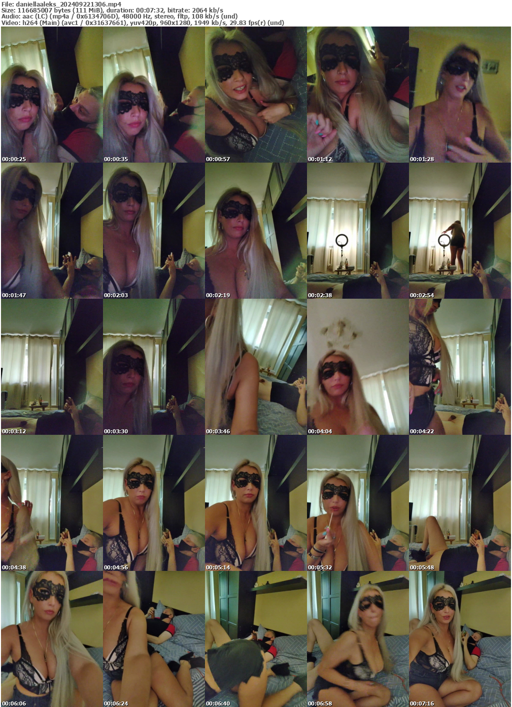 Preview thumb from daniellaaleks on 2024-09-22 @ bongacams