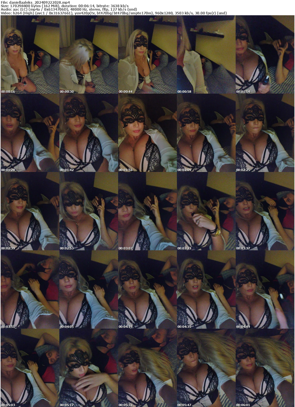 Preview thumb from daniellaaleks on 2024-09-22 @ bongacams