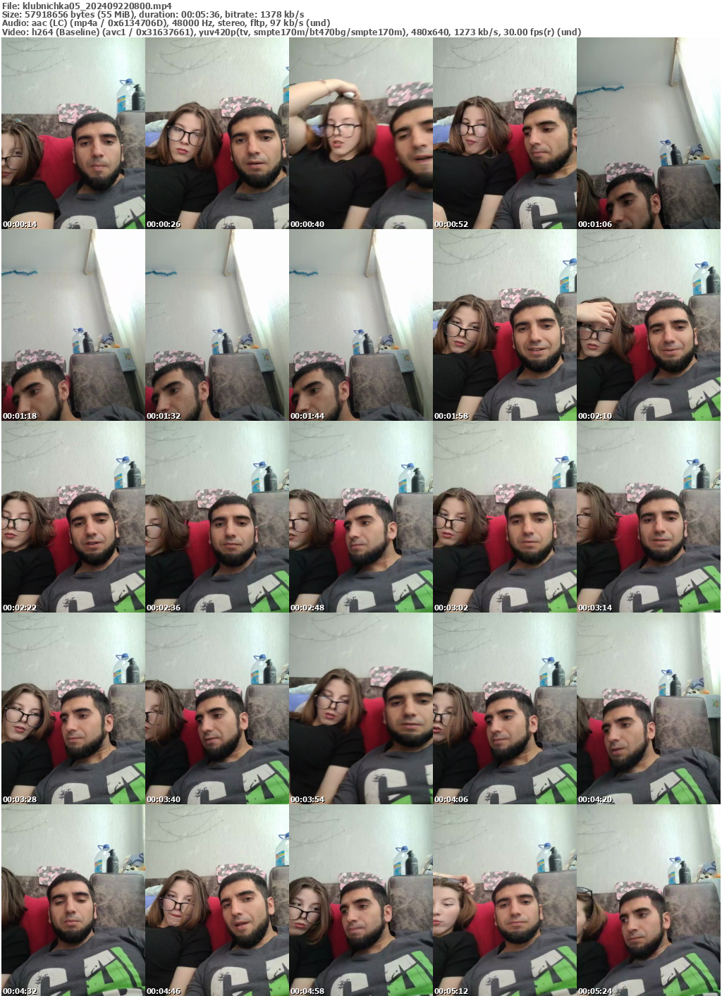 Preview thumb from klubnichka05 on 2024-09-22 @ bongacams