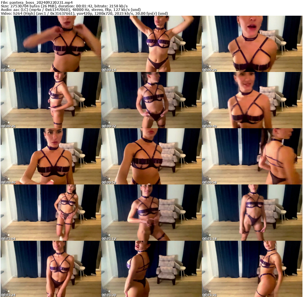 Preview thumb from pantera_boss on 2024-09-22 @ bongacams