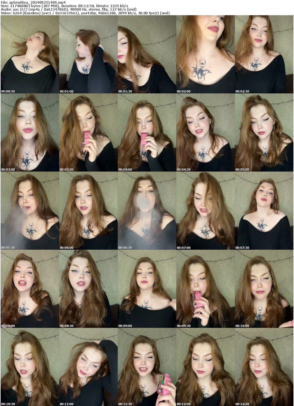 Preview thumb from aphroditea on 2024-09-25 @ bongacams