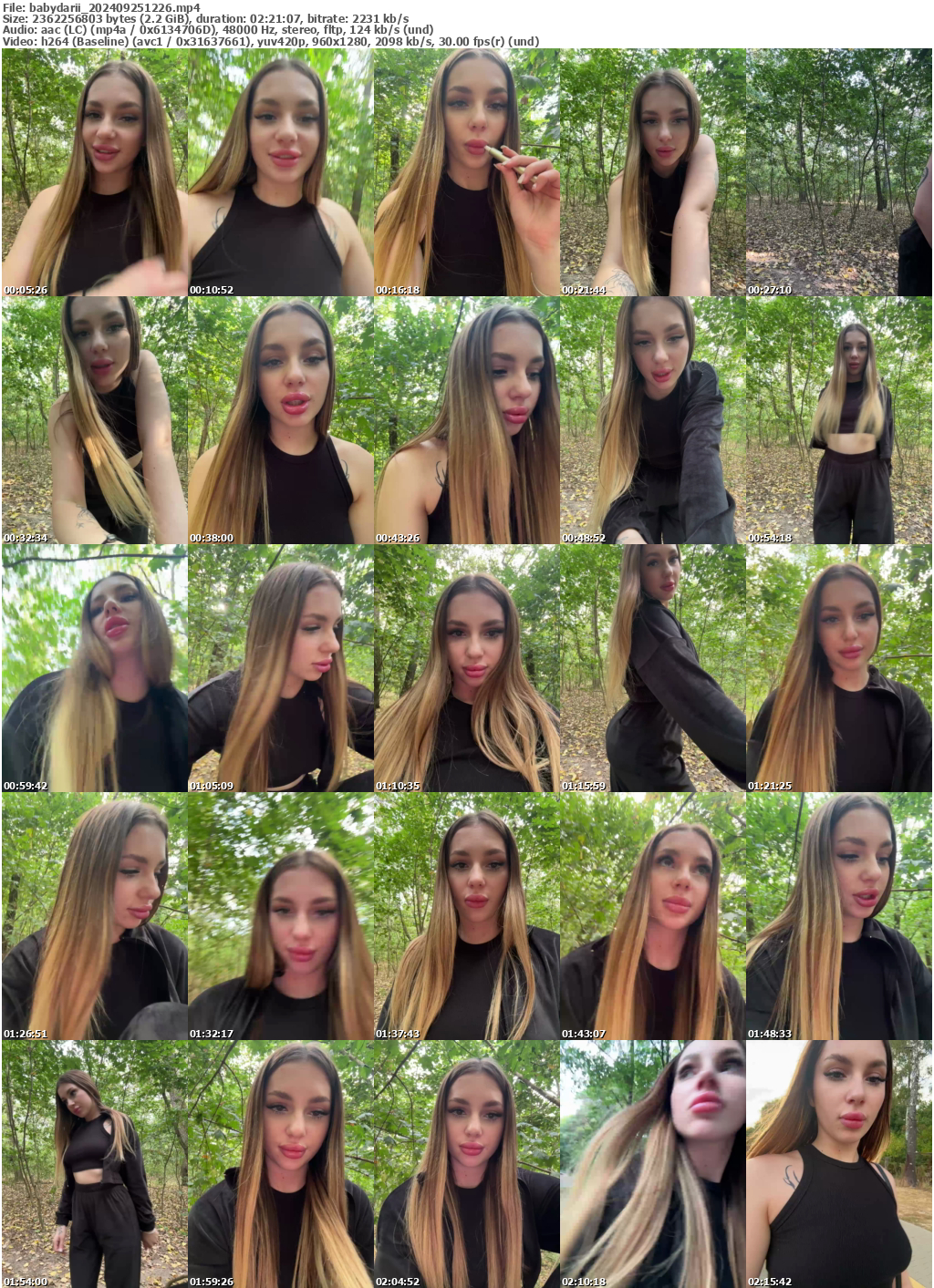 Preview thumb from babydarii on 2024-09-25 @ bongacams