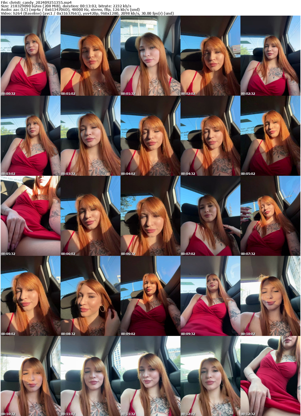 Preview thumb from christi_candy on 2024-09-25 @ bongacams