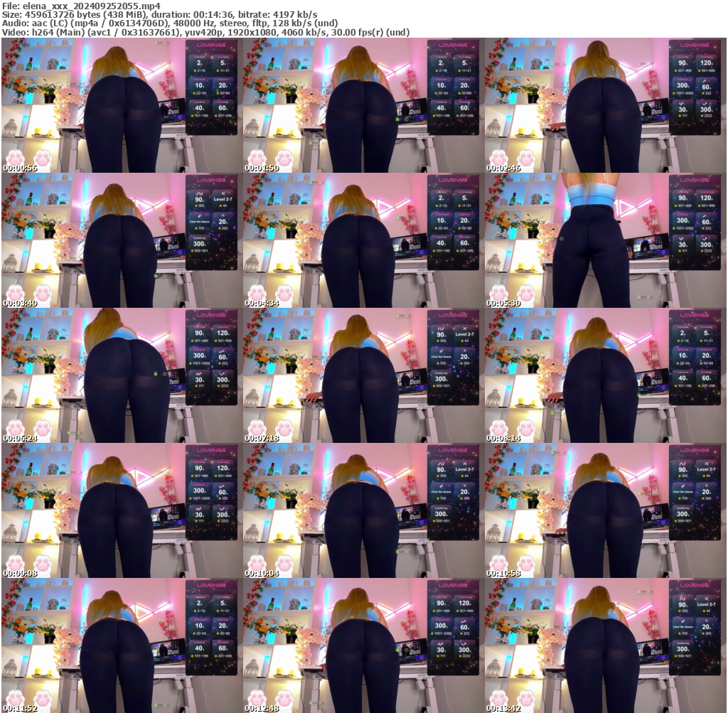 Preview thumb from elena_xxx on 2024-09-25 @ bongacams