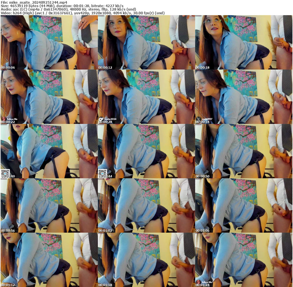 Preview thumb from mike_maite on 2024-09-25 @ bongacams