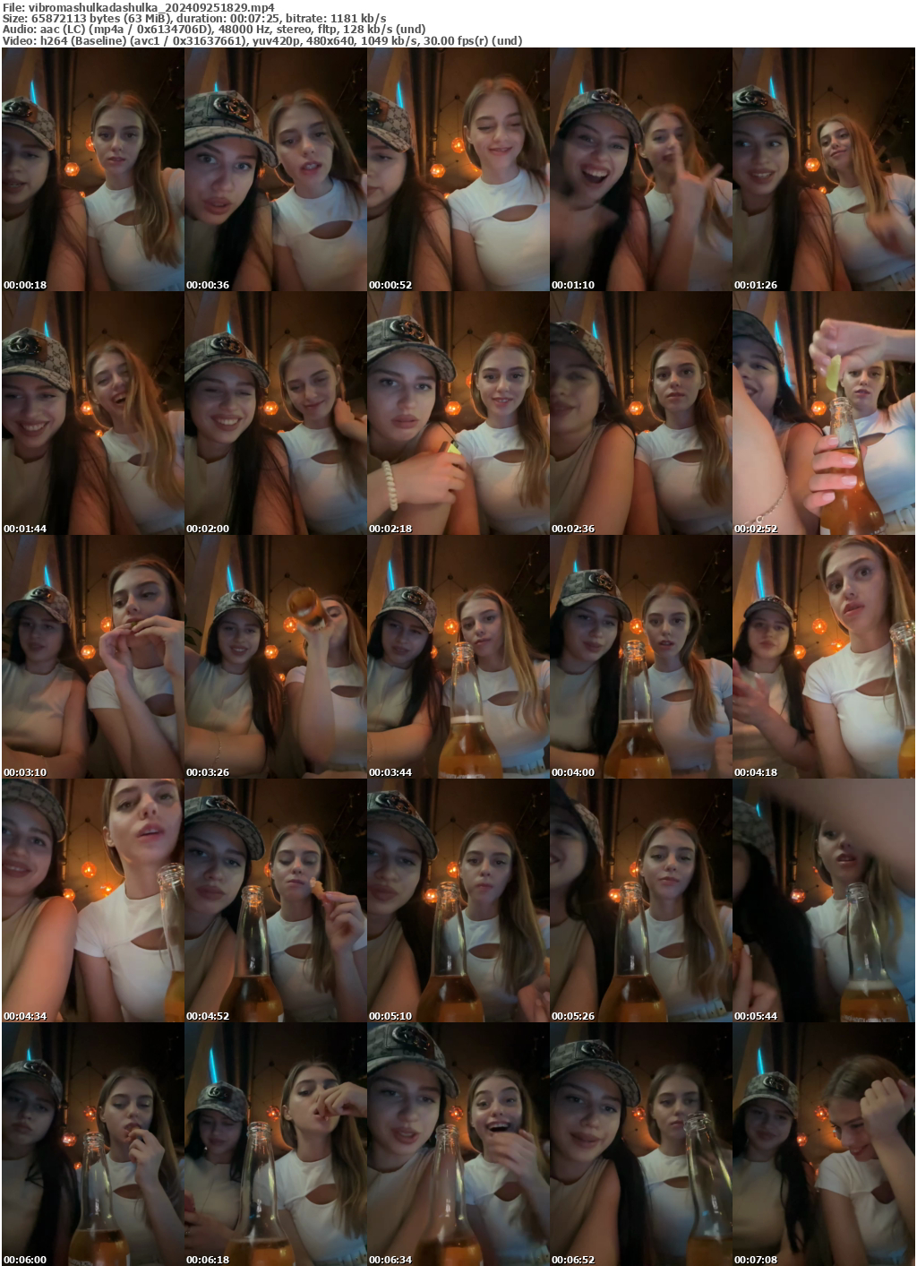 Preview thumb from vibromashulkadashulka on 2024-09-25 @ bongacams