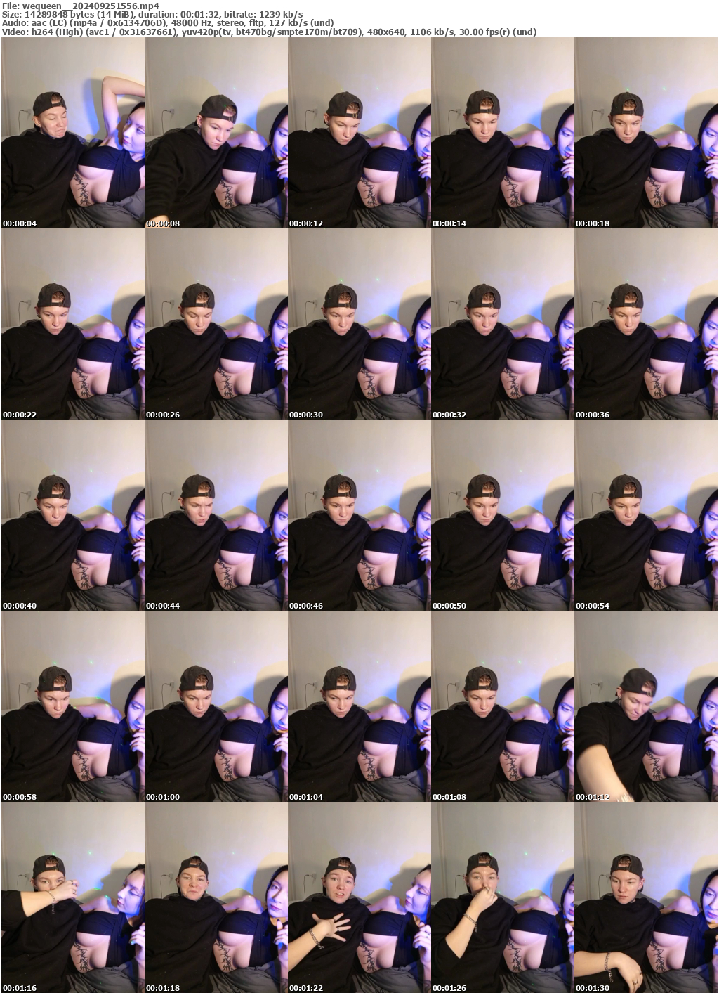 Preview thumb from wequeen_ on 2024-09-25 @ bongacams