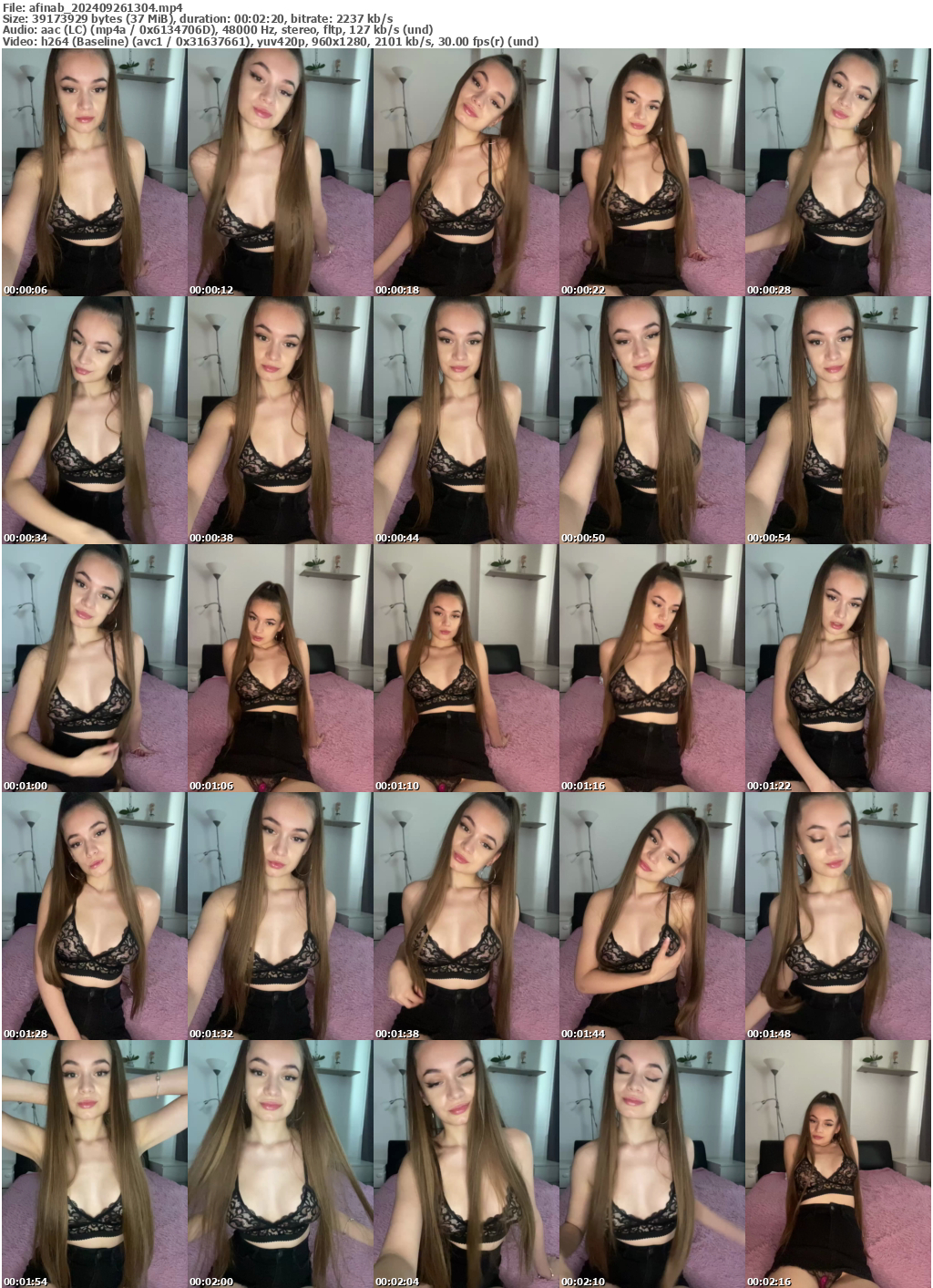 Preview thumb from afinab on 2024-09-26 @ bongacams