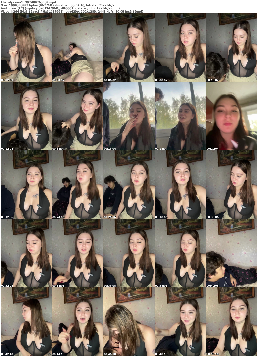 Preview thumb from alyavass1 on 2024-09-26 @ bongacams