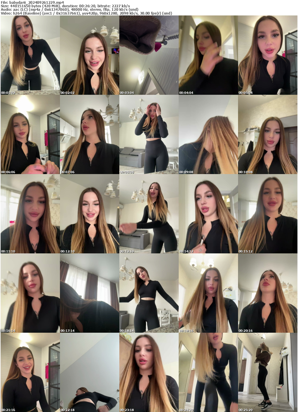 Preview thumb from babydarii on 2024-09-26 @ bongacams