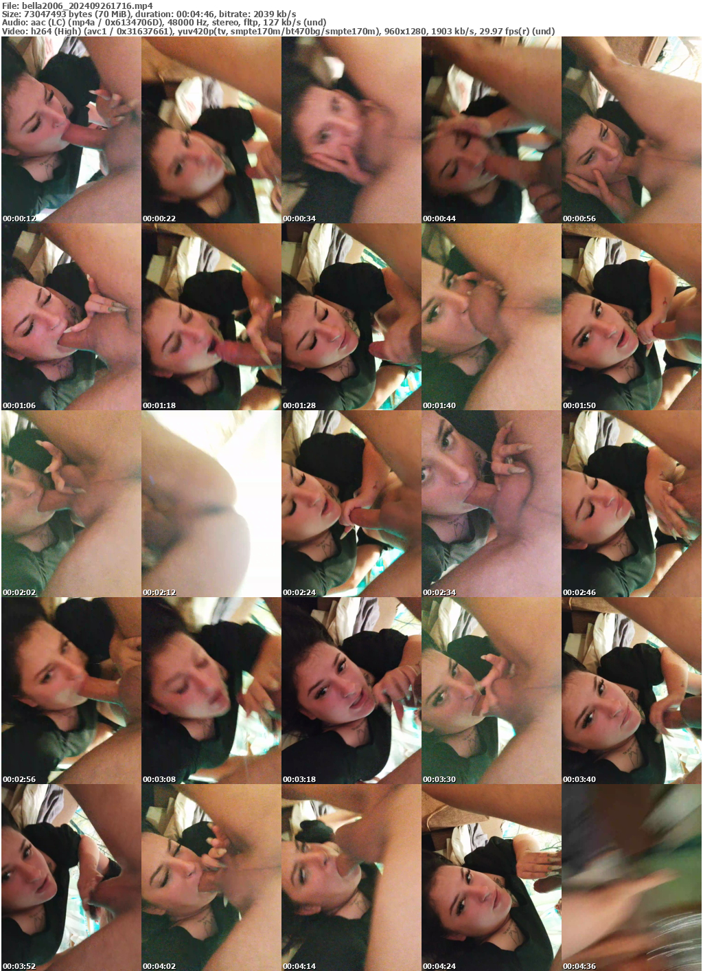 Preview thumb from bella2006 on 2024-09-26 @ bongacams