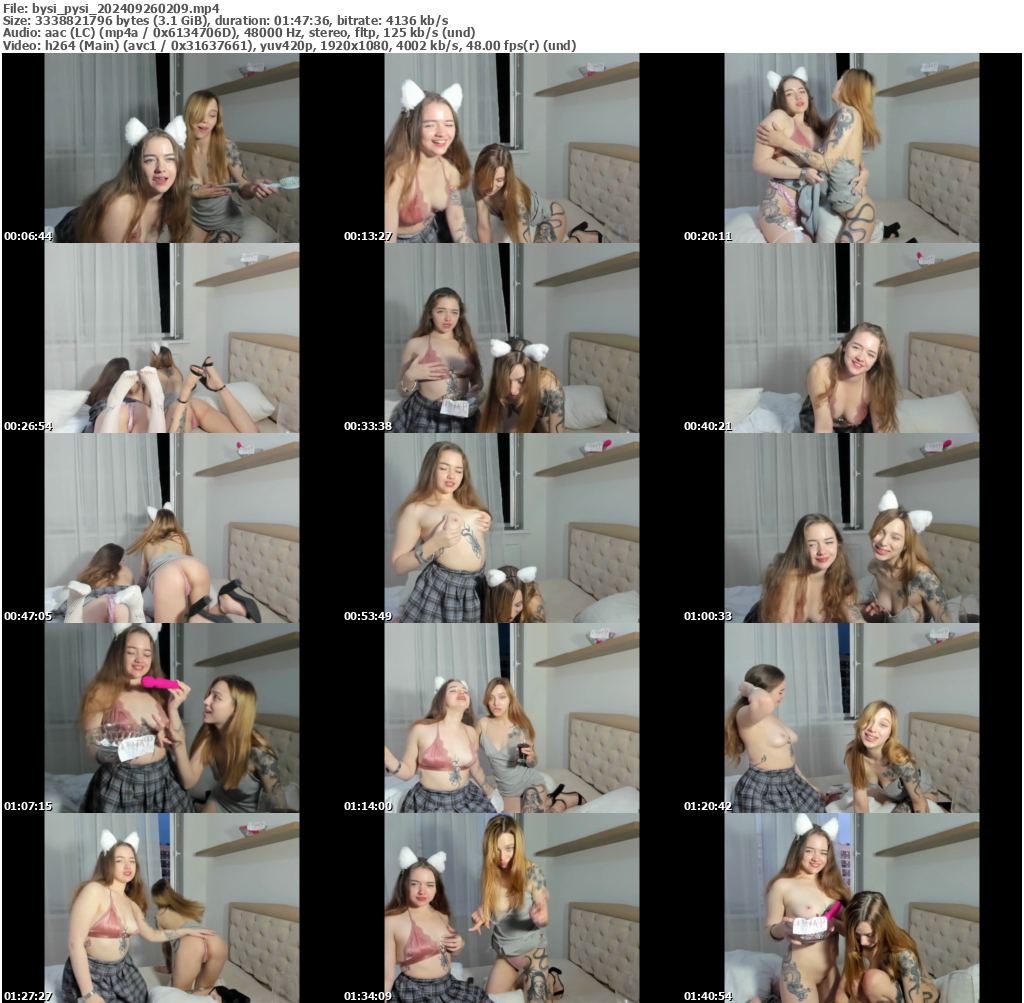 Preview thumb from bysi_pysi on 2024-09-26 @ bongacams