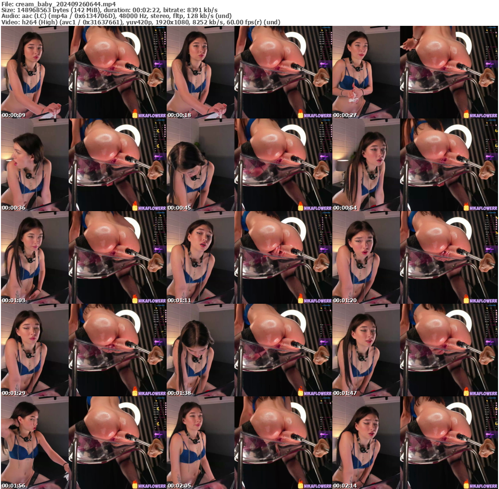 Preview thumb from cream_baby on 2024-09-26 @ bongacams