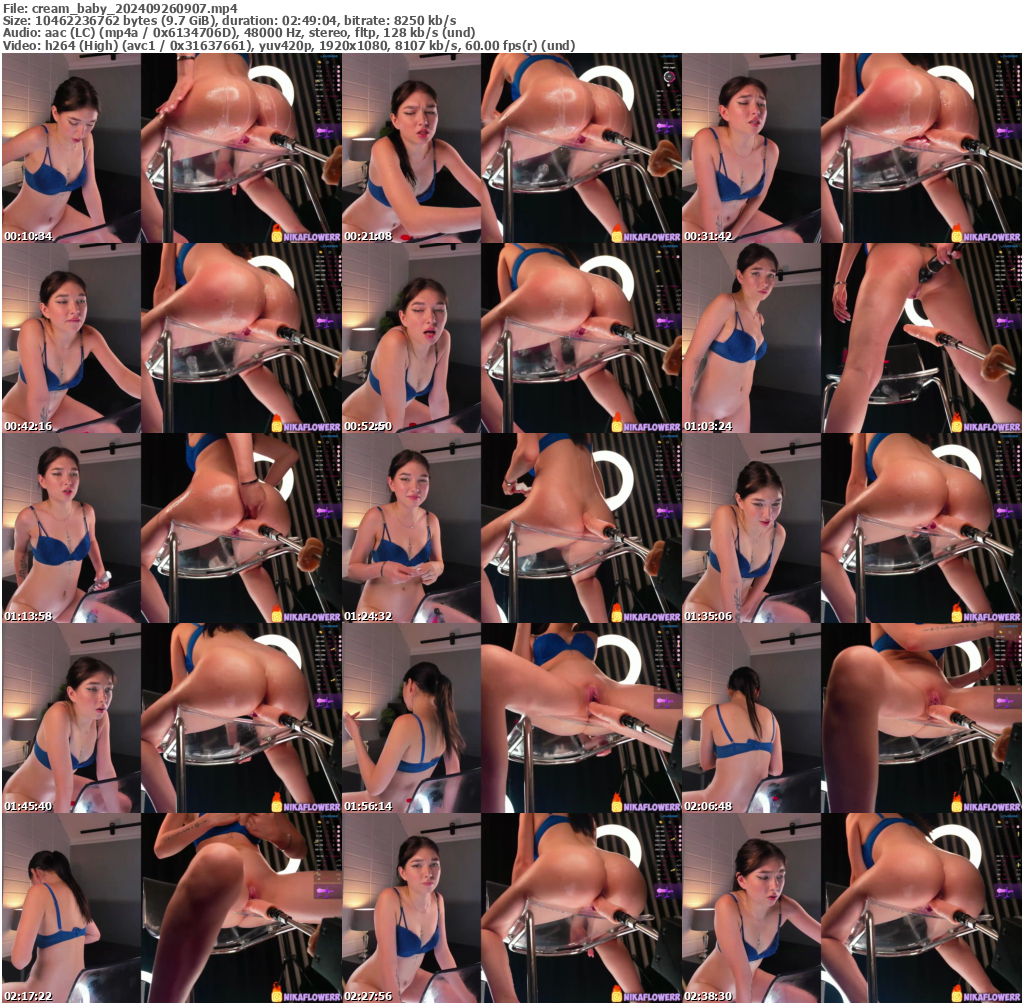 Preview thumb from cream_baby on 2024-09-26 @ bongacams