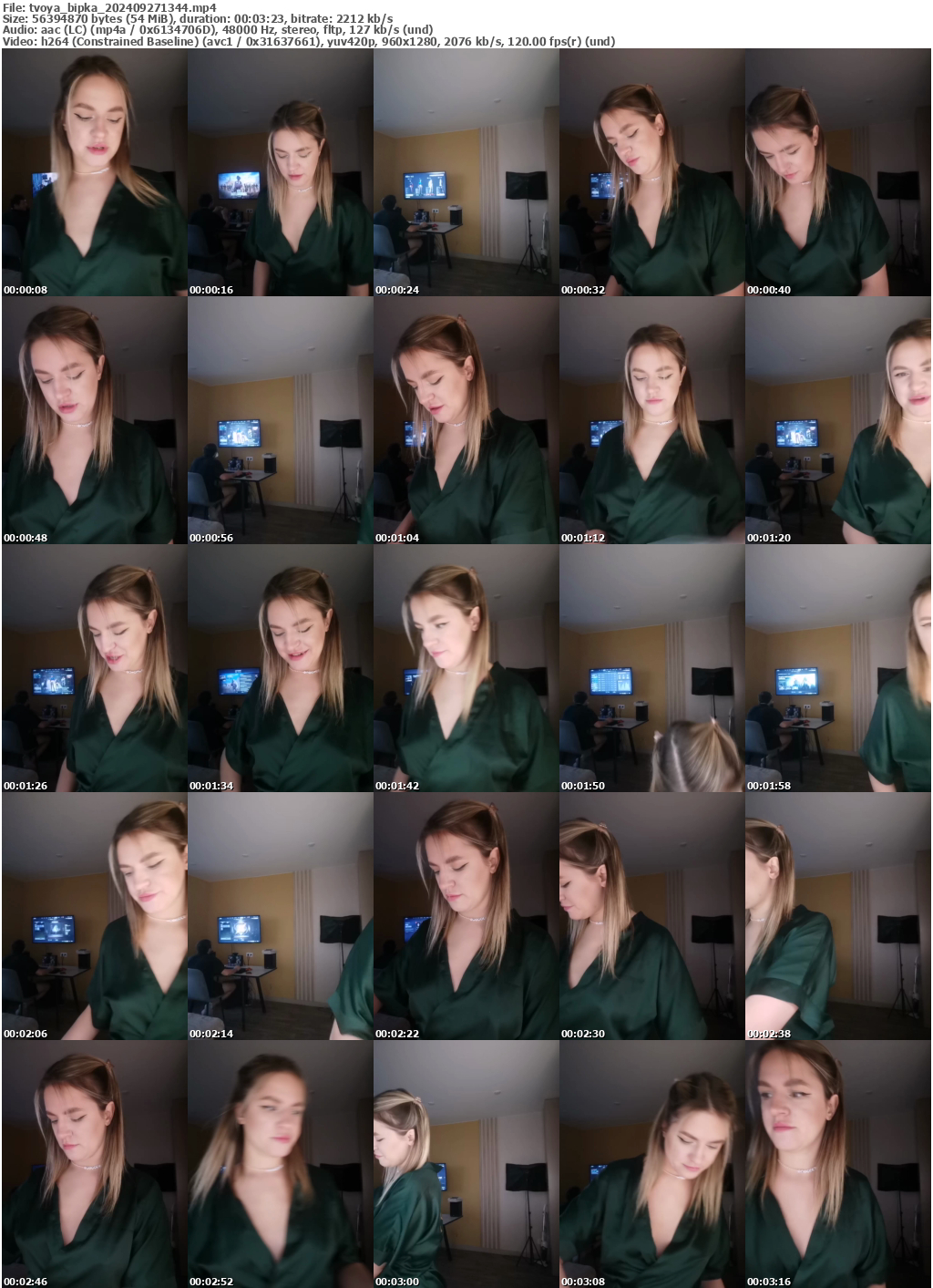 Preview thumb from tvoya_bipka on 2024-09-27 @ bongacams