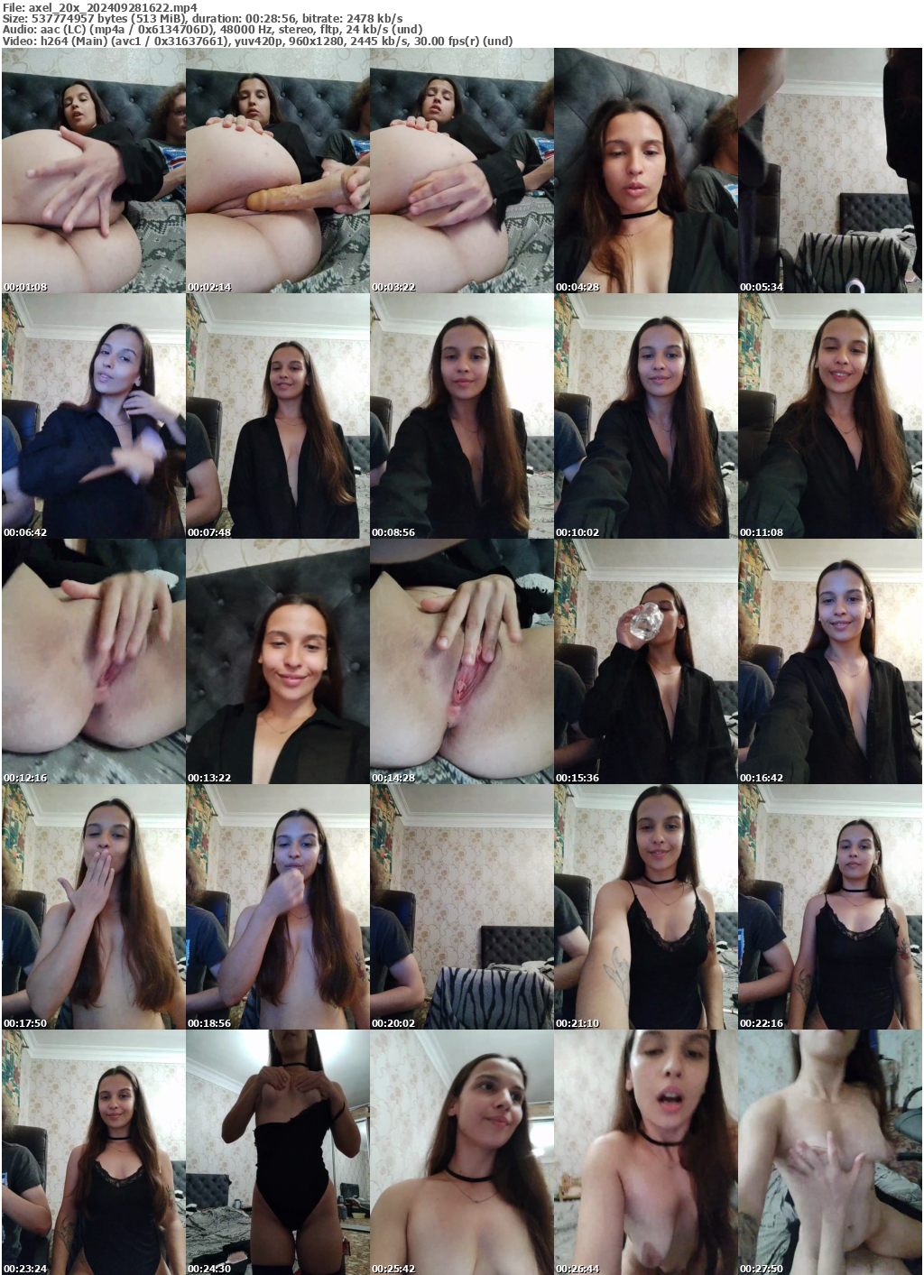 Preview thumb from axel_20x on 2024-09-28 @ bongacams