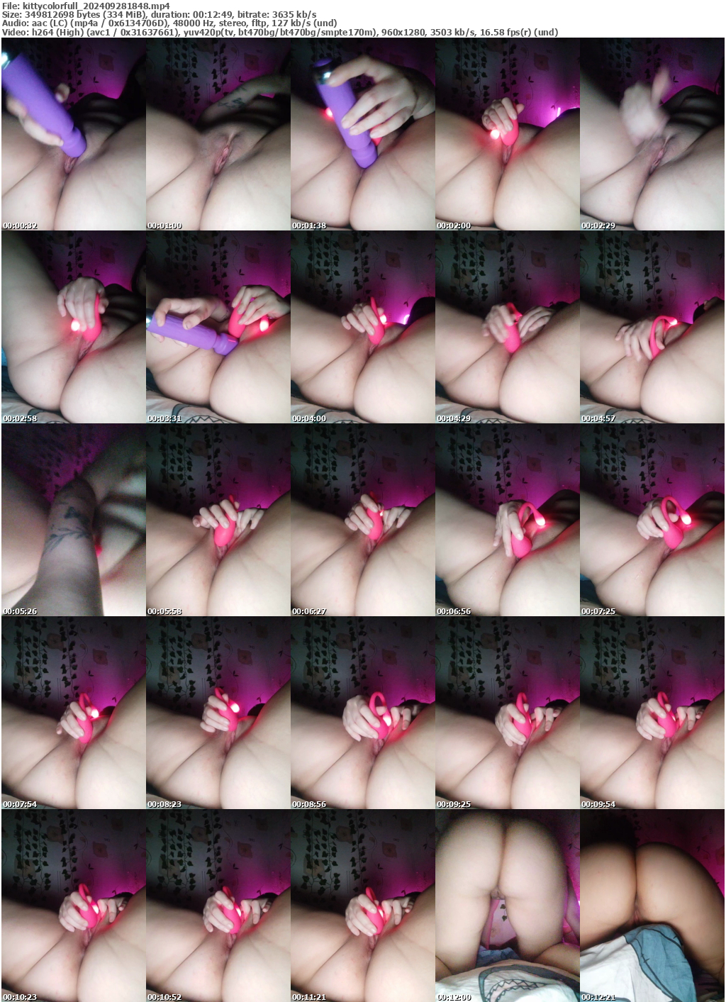 Preview thumb from kittycolorfull on 2024-09-28 @ bongacams