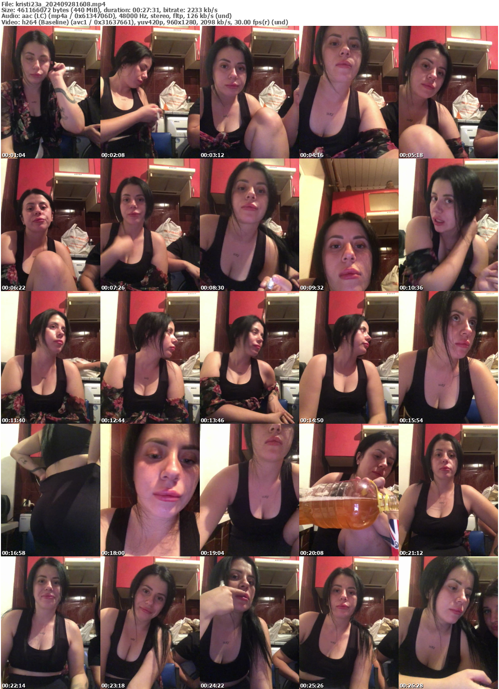 Preview thumb from kristi23a on 2024-09-28 @ bongacams