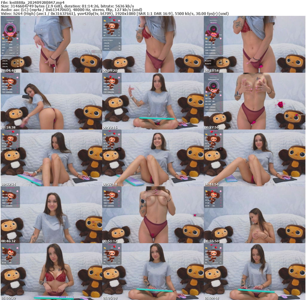 Preview thumb from lost888a on 2024-09-28 @ bongacams